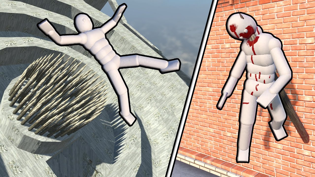 Euphoria NPCs Realistic Ragdoll Physic in Overgrowth Game