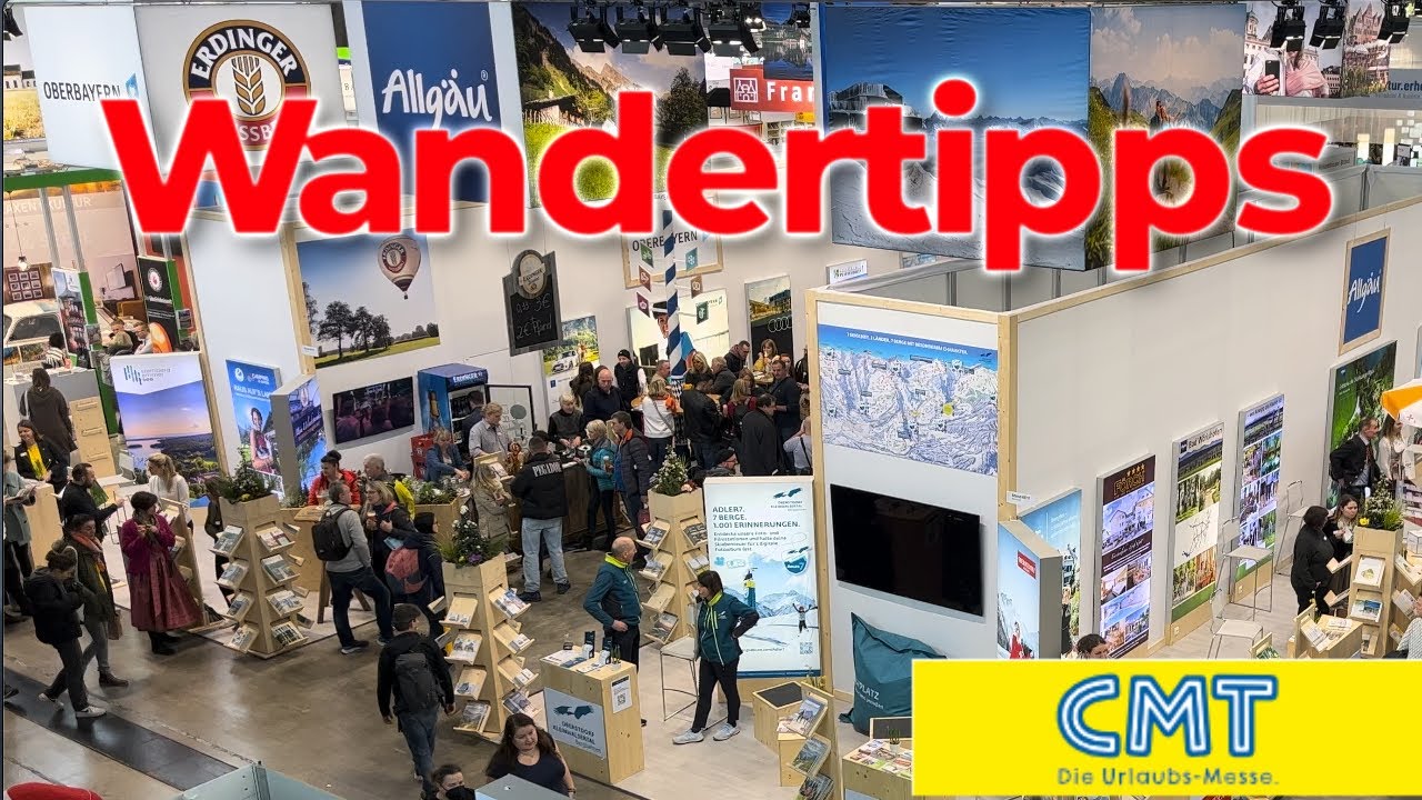 unsere Wander und Urlaubstipps CMT 2023 Messe Stuttgart