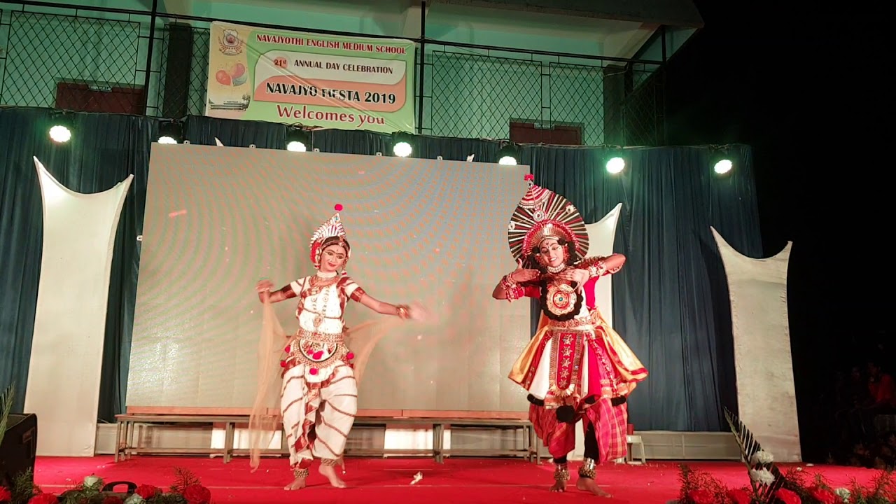 Navajyothi English medium school Konandur 2019-20 Annual day Special Yakshagaana
