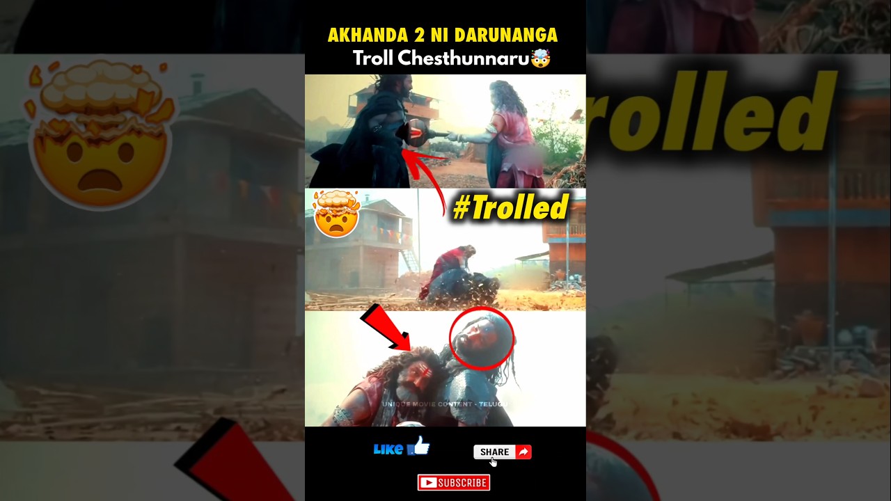 🤯 Akhanda2 ni Troll chesthunnaru | Akhanda 2 | Balakrishna | Boyapati 