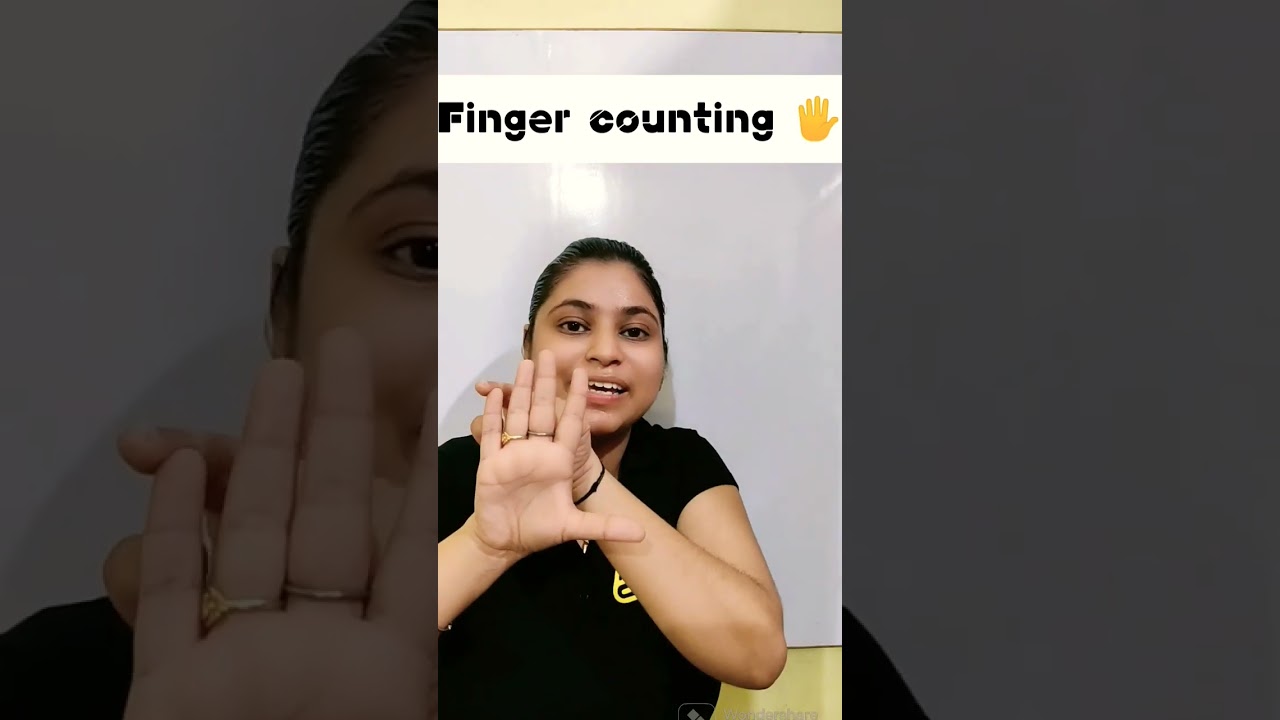 Finger Counting (1-5)Basic Concept learning 😎⭐#maths