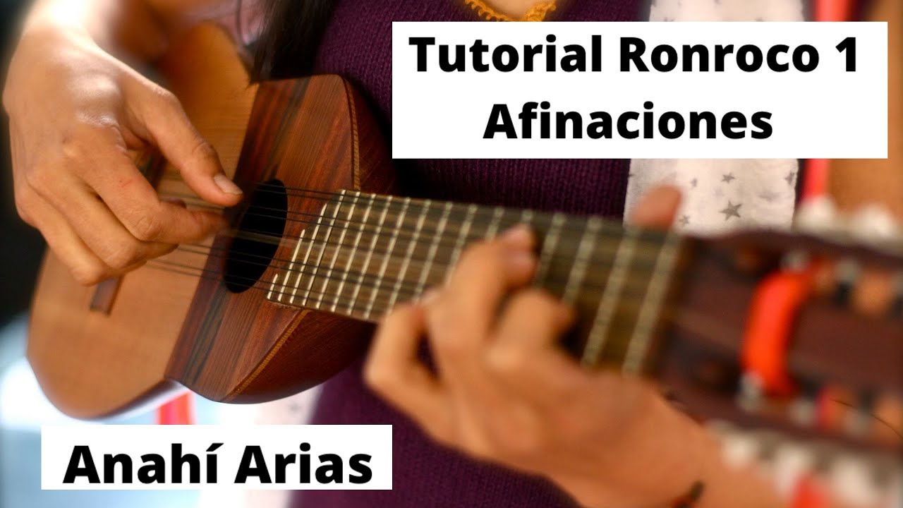 Tutorial Charango Ronroco # 1 - Afinanción / Tunning