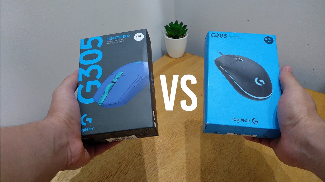 Logitech G203 vs Logitech G305: Which is better?