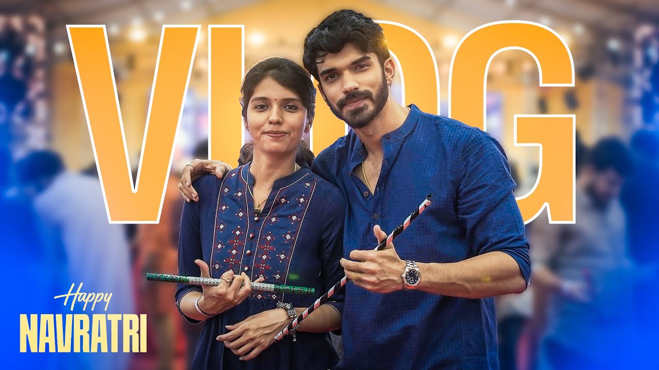 LIGHTS SHOPPING GARBA CELEBRATING NAVRATRI WITH MY SISTER - VLOG 85