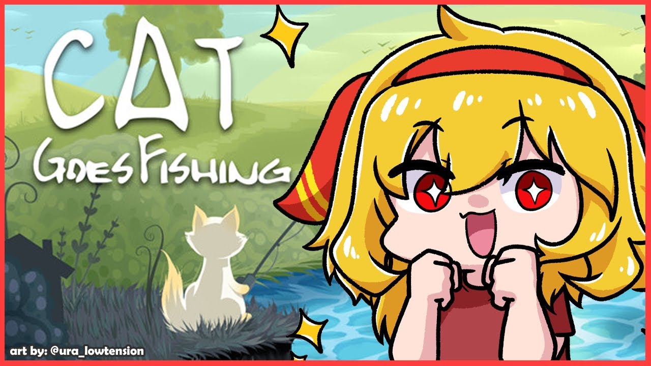 【Cat Goes Fishing】if only cat could feesh by itself...【Kaela Kovalskia / hololiveID】