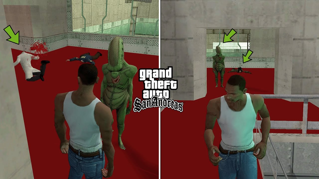 What Happens If You Find Aliens & UFOs in GTA San Andreas? (Secret Mission)