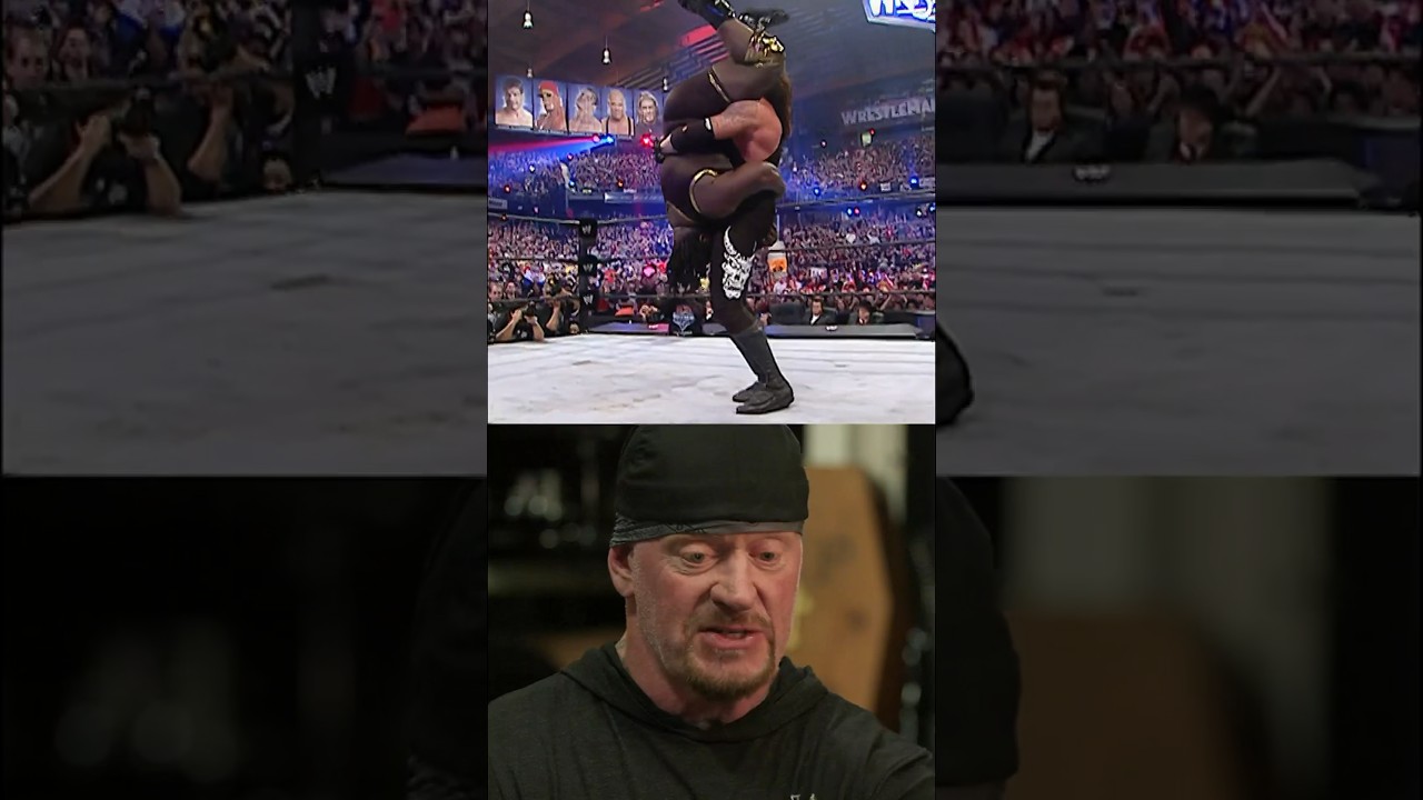 The Undertaker showed off his strength lifting Mark Henry 💪🏼🤯