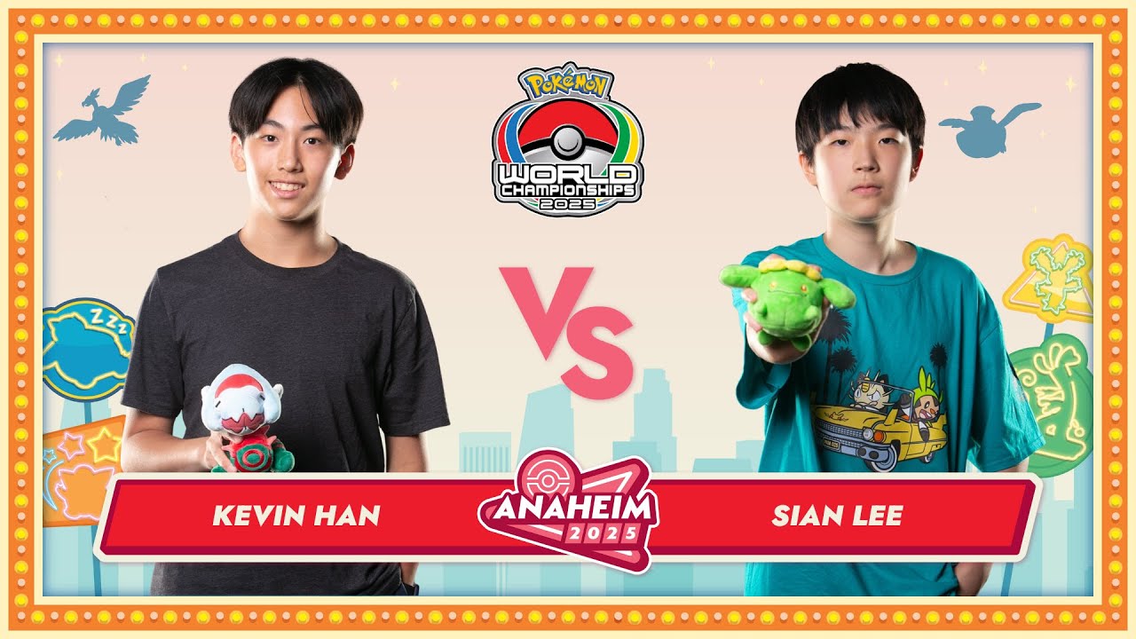 Kevin Han vs Sian Lee Pok&eacute;mon - VGC Senior Finals | 2025 Pok&eacute;mon World Championships