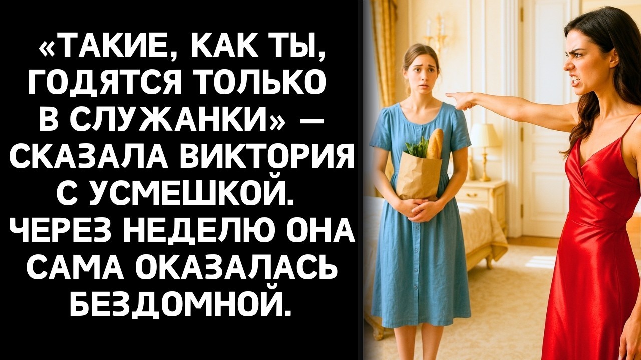 Ты всего лишь дочь прислуги! — кричала Вика. А когда отец открыл тайну из роддома 20 лет назад…