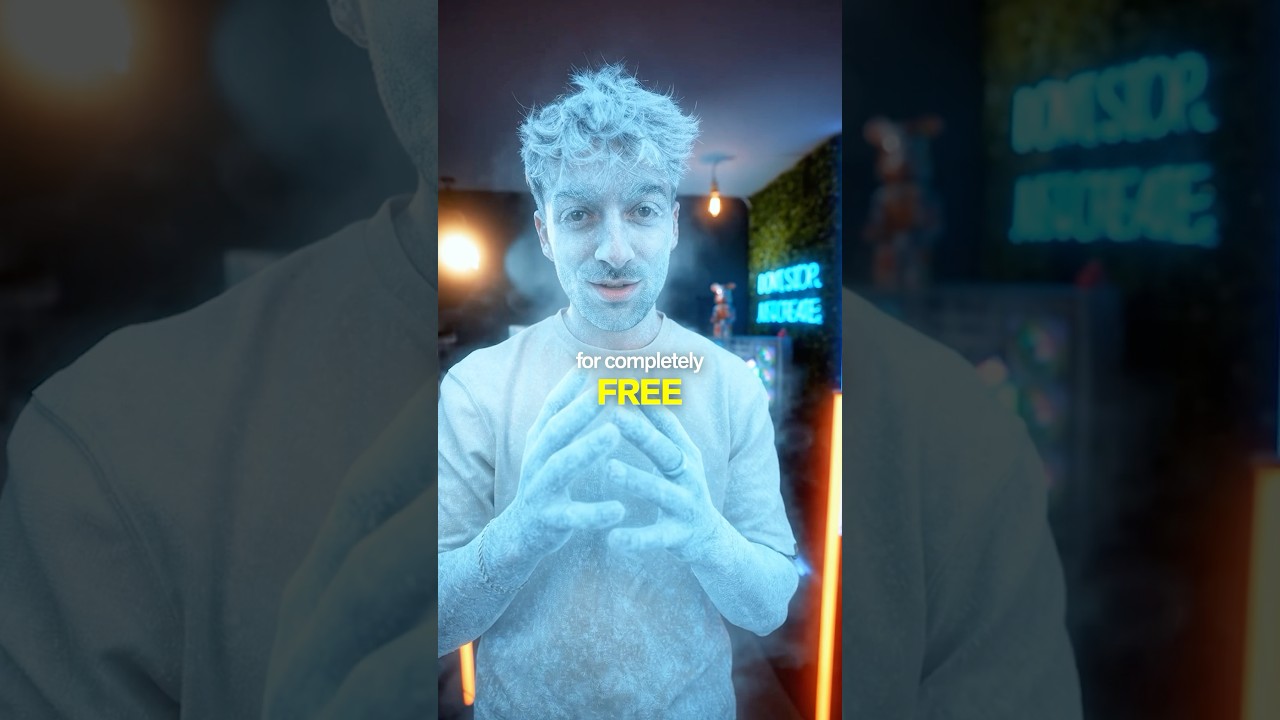 Create the super viral freeze effect 🧊 🔥#videoeffects #videoediting #aitools