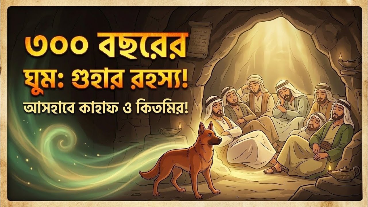আসহাবে কাহাফের ৩০০বছরের ঘুম | গুহায় ৭যুবক ও কিতমিরের রহস্য | সূরা কাহাফের অলৌকিক ঘটনা |Deenify বাংলা