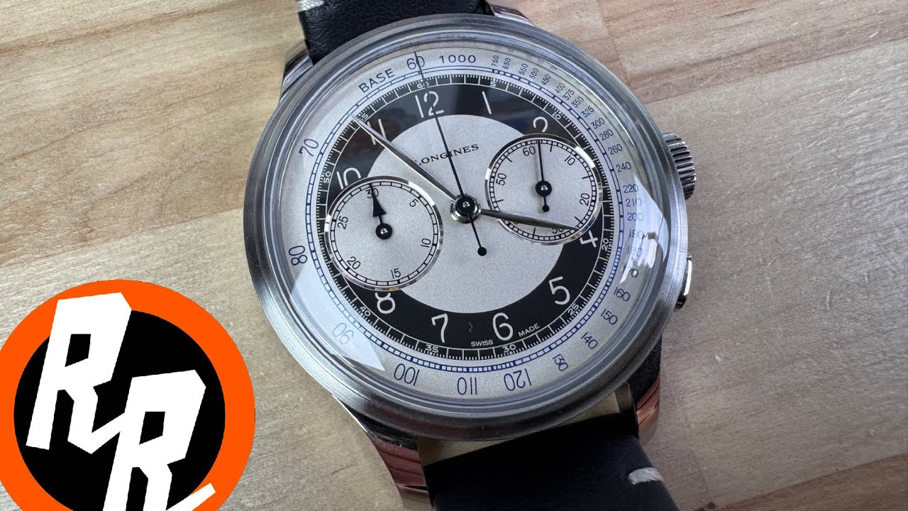 Longines Heritage Classic Tuxedo Chronograph (Trifecta Watches)