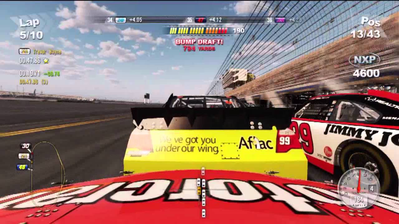 NASCAR The Game 2011 Race at Daytona with Trevor Bayne