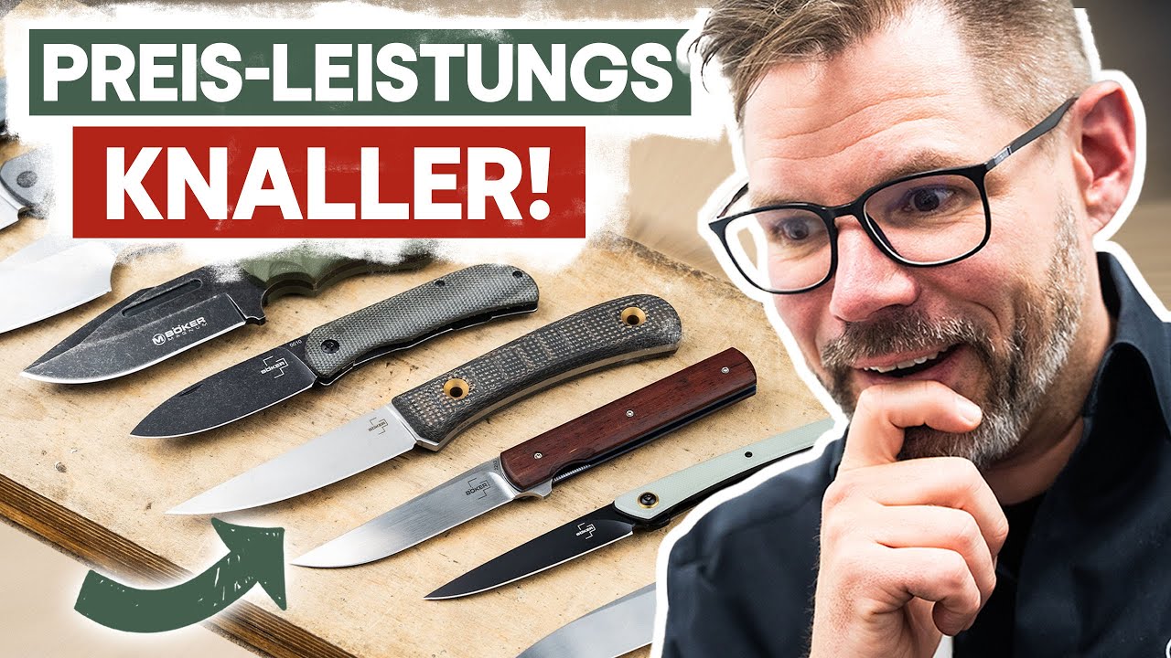Absolute PREIS-LEISTUNGS-KNALLER 💥🤩 Diese Messer werden komplett UNTERSCHÄTZT! 😱 | Böker Solingen