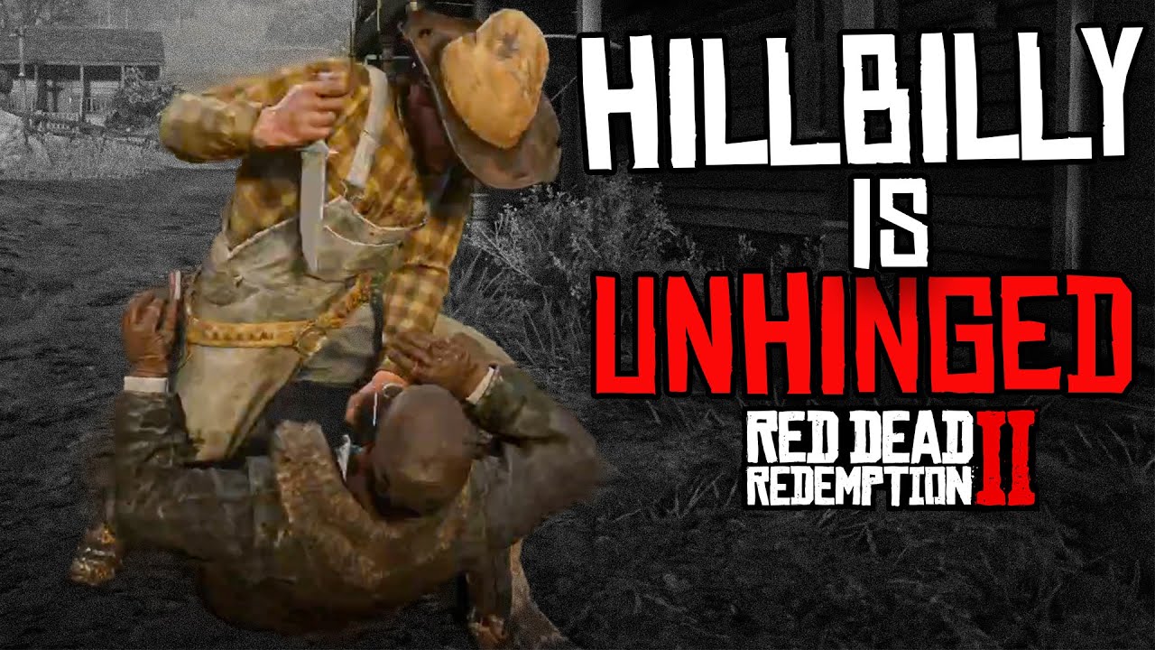 Getting STABBED By A Crazy Hillbilly in Red Dead Roleplay