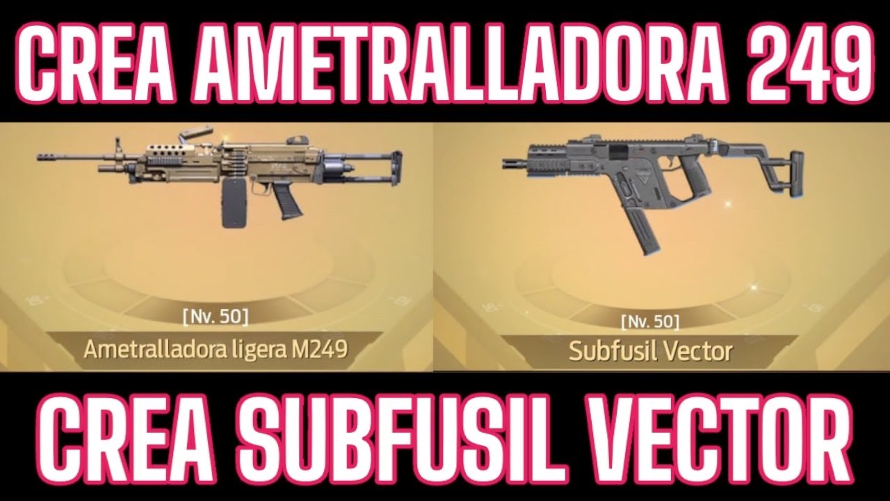 CREA ARMAS LEGENDARIAS - UNDAWN