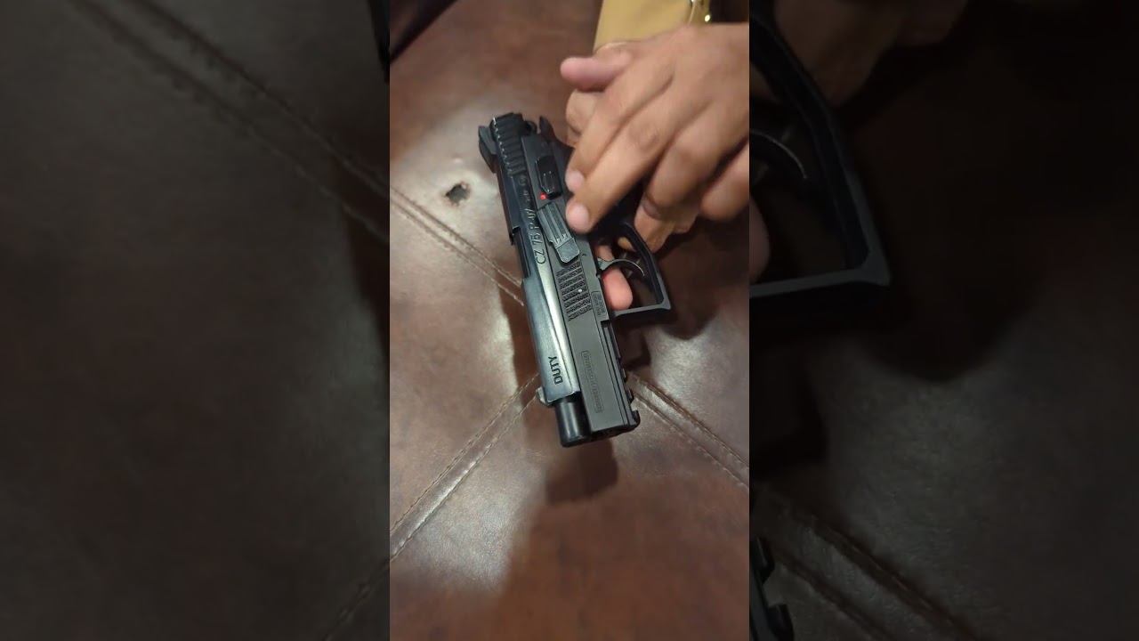 The Best Airgun Upgrade: CZ 75 Duty Review #airsoft #czpistol #shortsfeed #short