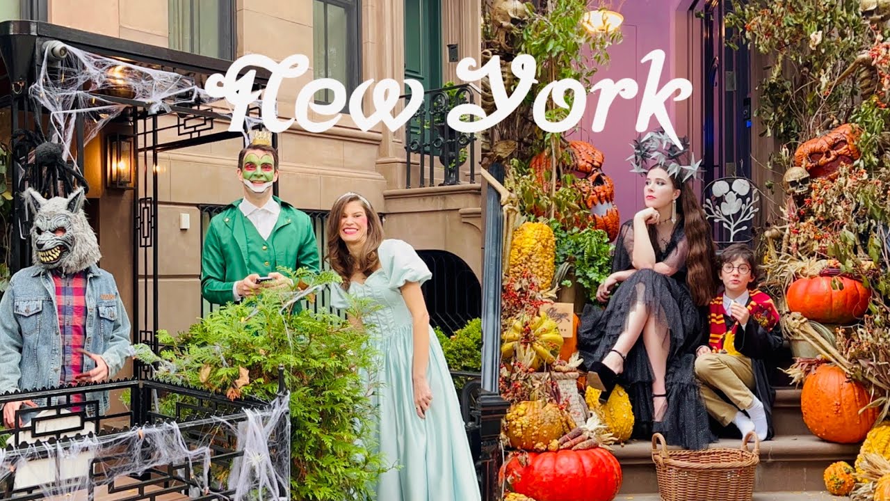 [4K]🇺🇸NYC Walk🗽Happy Halloween in West Village🎃🍭Trick or Treat in Manhattan | Oct 2023
