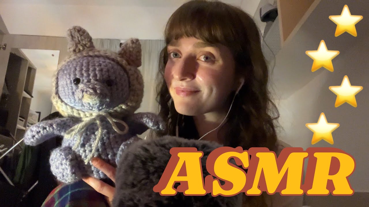 ASMR to help you sleep ⭐️😴 (whispering, show and tell)