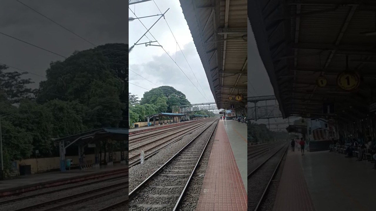 Ottapalam Railway Station in Palakkad district, Kerala #shorts #trending #trendingshorts
