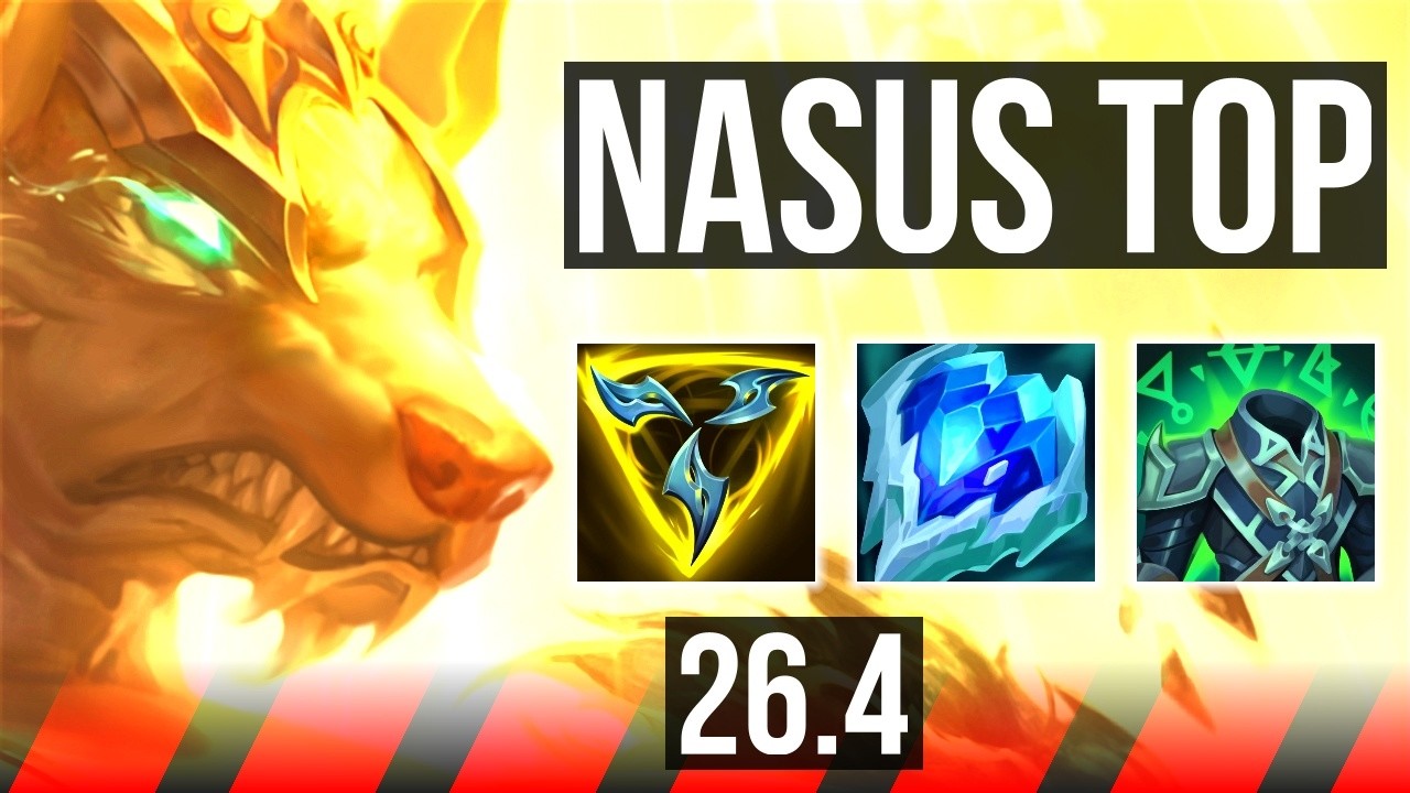 NASUS vs ZAAHEN (TOP) | NA Master | 26.4