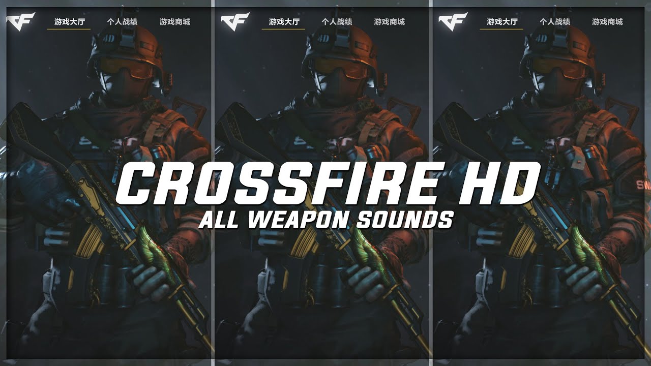 CROSSFIRE HD : ALL WEAPON SOUNDS