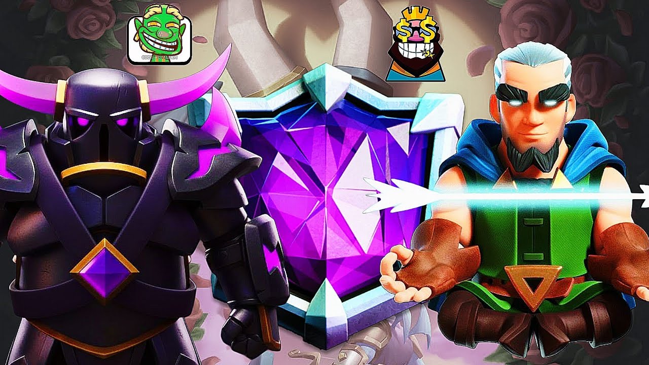 LADDER Push With Classic Pekka Bridge With Magic Archer 🏹