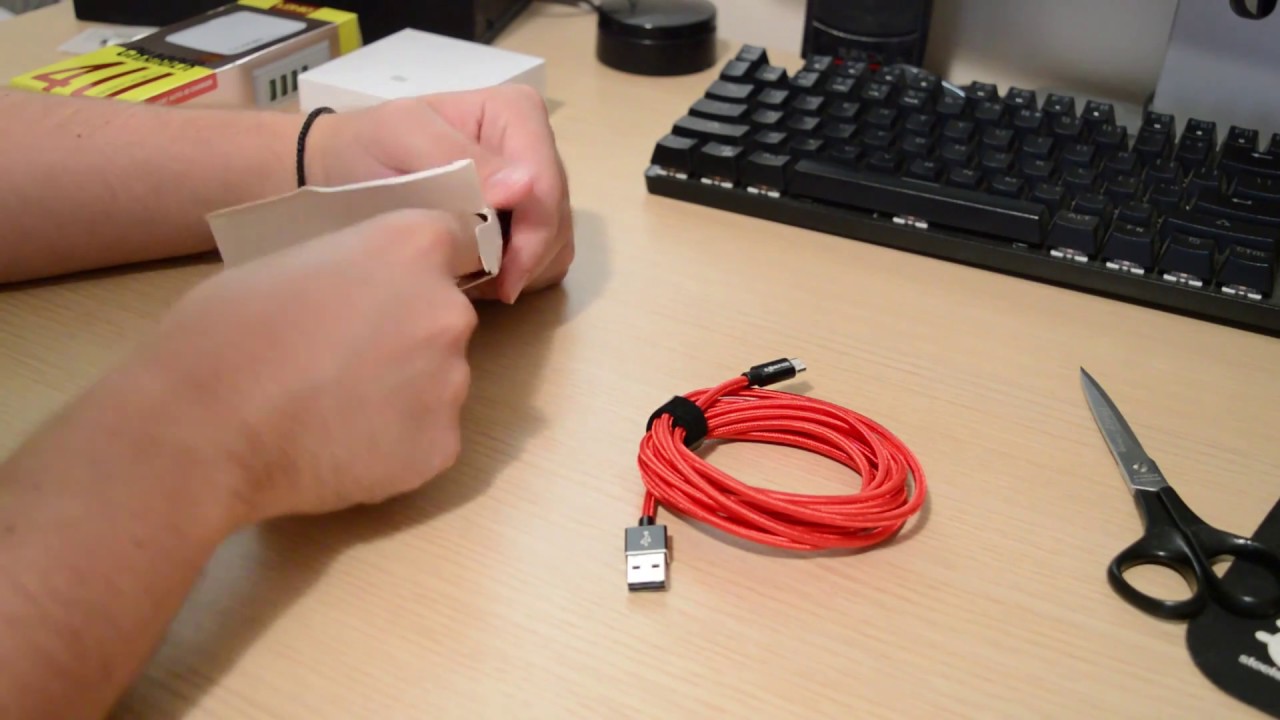 BlitzWolf&reg; BW-MC3 2.4A Micro USB Braided Charging Data Cable 8.2ft/2.5m [ Banggood ]