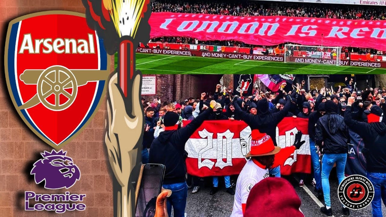 🔴 ARSENAL ASHBURTON ARMY Atmosphere Support In Emirates Stadium | Arsenal vs Crystal Palace FT4-1