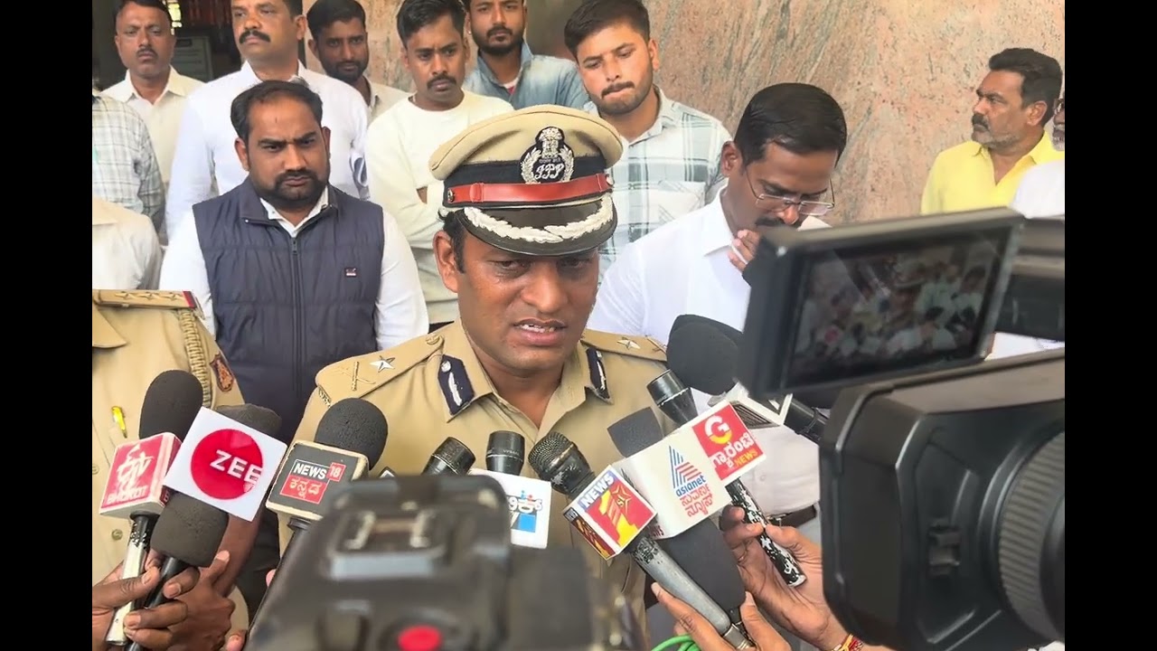 Stand of Dharwad Police Commissioner regarding 24&25 protest.