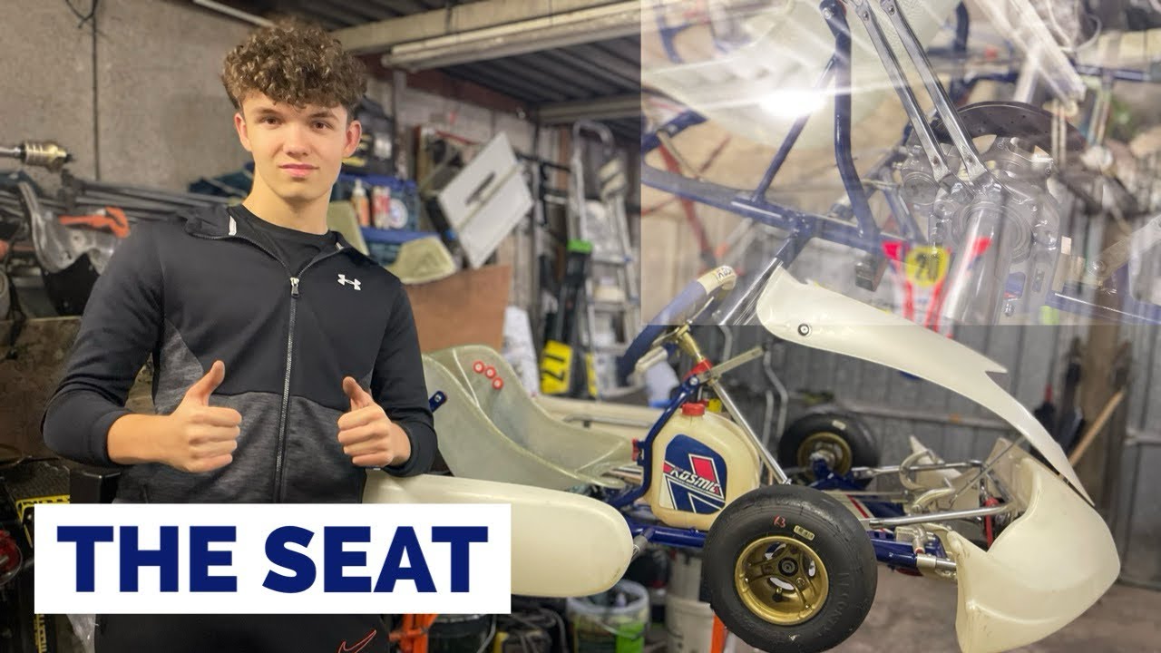 My 2025 plans with my kosmic Rotax kart + SEAT STAY FITTING