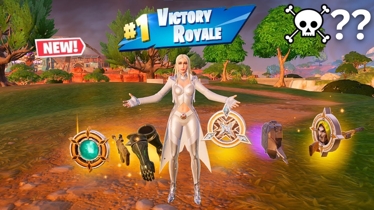 EMMA FROST 3 NEW MEDALLIONS & MYTHIC’S CHALLENGE (NEW Fortnite Chapter 5 Season 4)