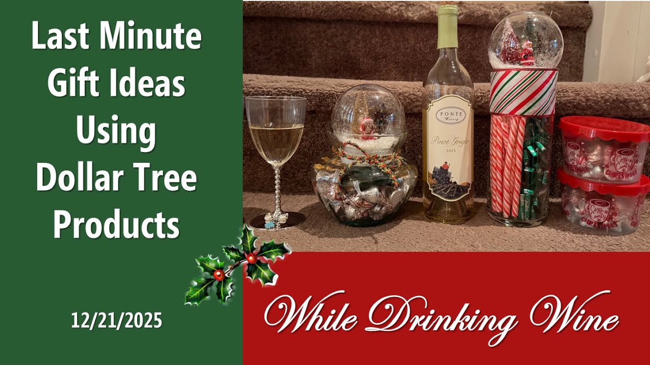Last Minute Gift Ideas Using Dollar Tree Products