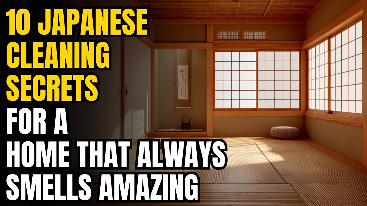 10 Japanese Cleaning Hacks Every Wise Elder Should Know