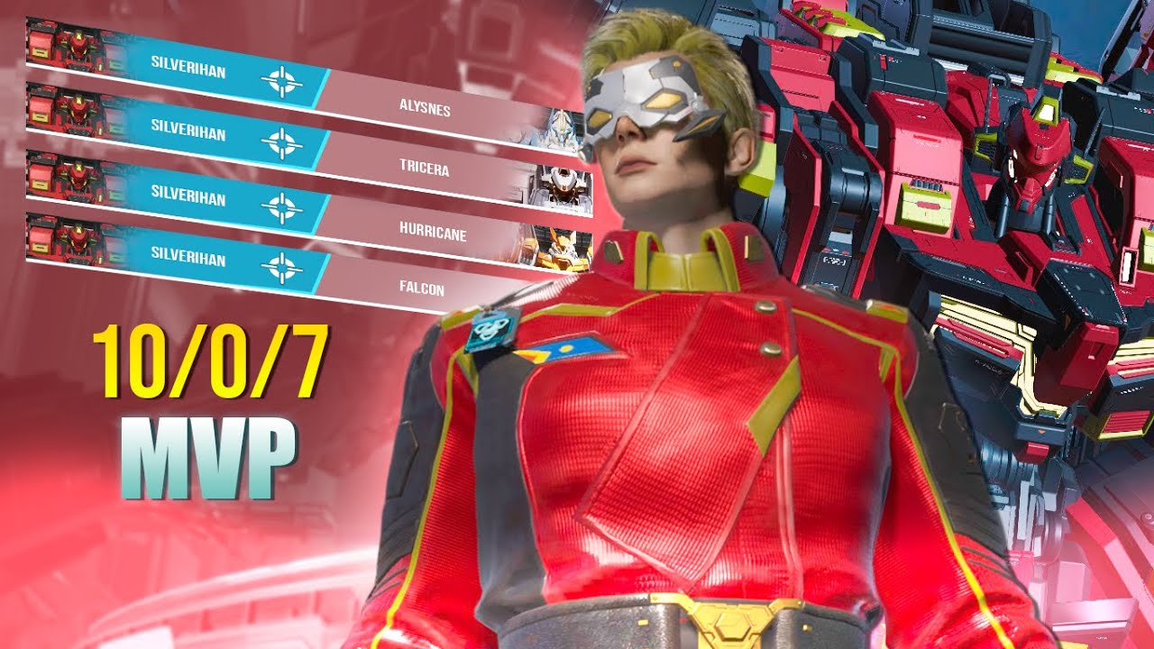 Mecha BREAK - My Char clone can be 3x lethal with Red Tricera!