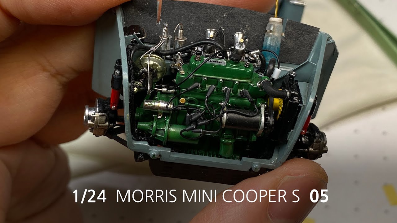 MORRIS MINI COOPER S 1/24 TAMIYA- part 5