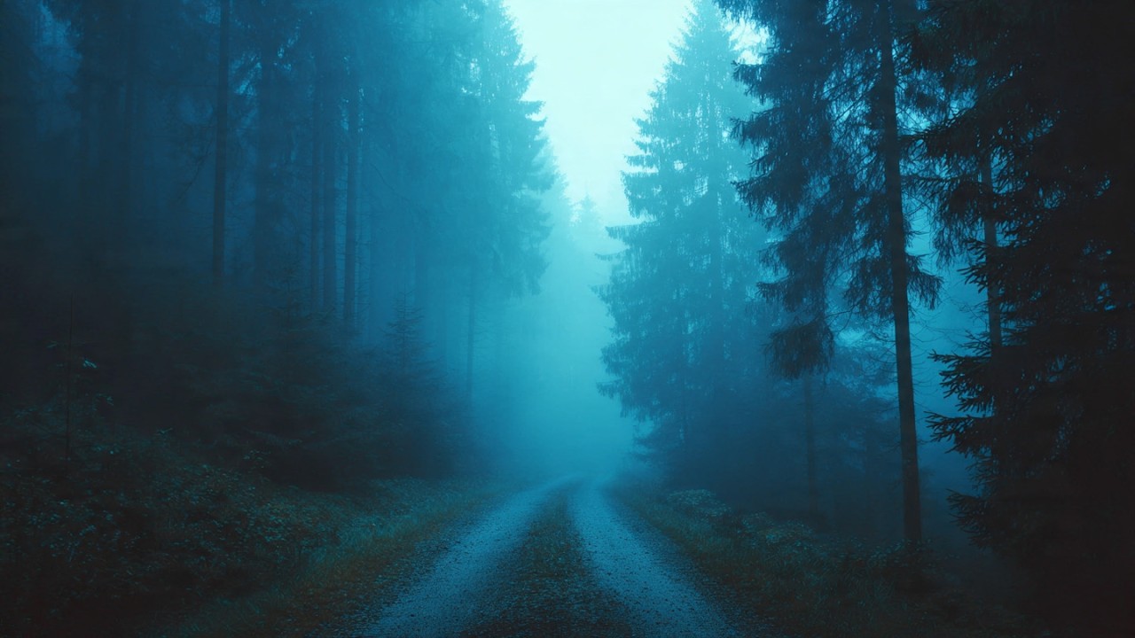 its late… the night is calm…