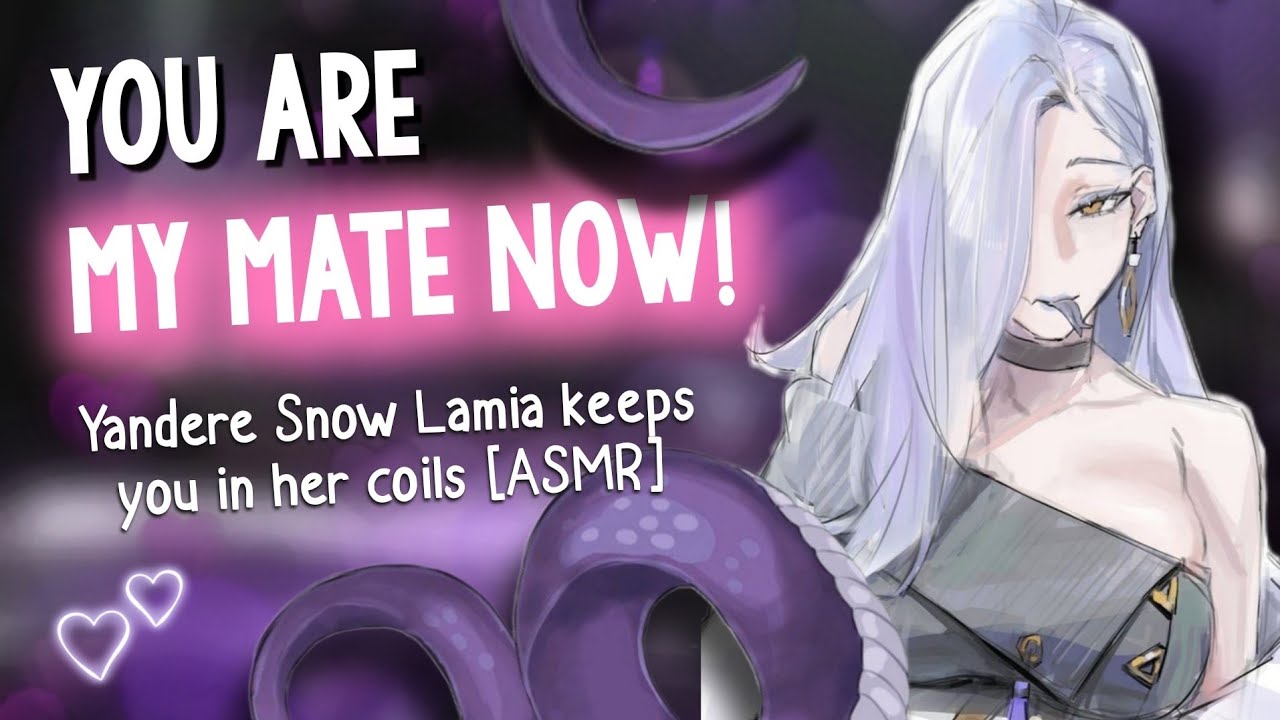 Possessive Snow Lamia traps you in her fluffy Coils [Yandere Snek | Hypnosis | Good Boy | F4M Audio]