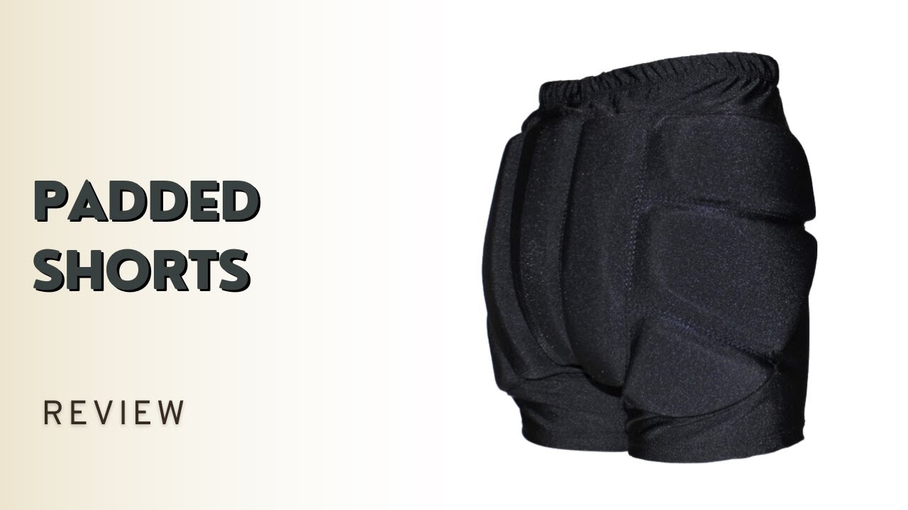 Padded Figure Skating Shorts Crash Butt Pads - REVIEW