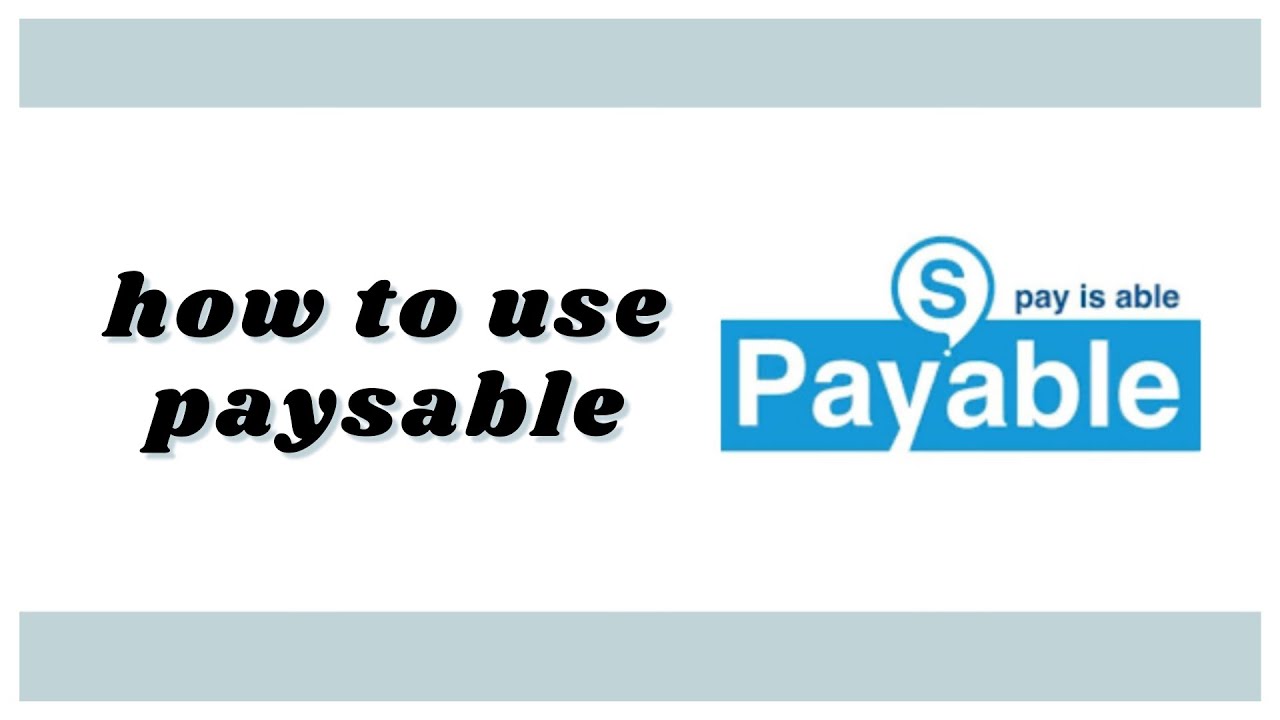 how to use paysable - bank transfer and korean address / k-addy 🥰 a guide