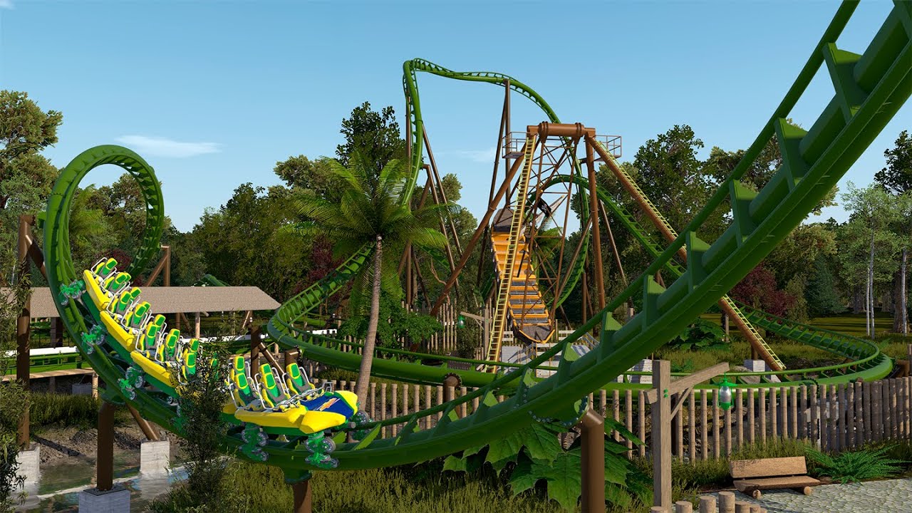 Amazon Rainforest Adventure - NoLimits 2 (Vekoma MK1101 DLC)