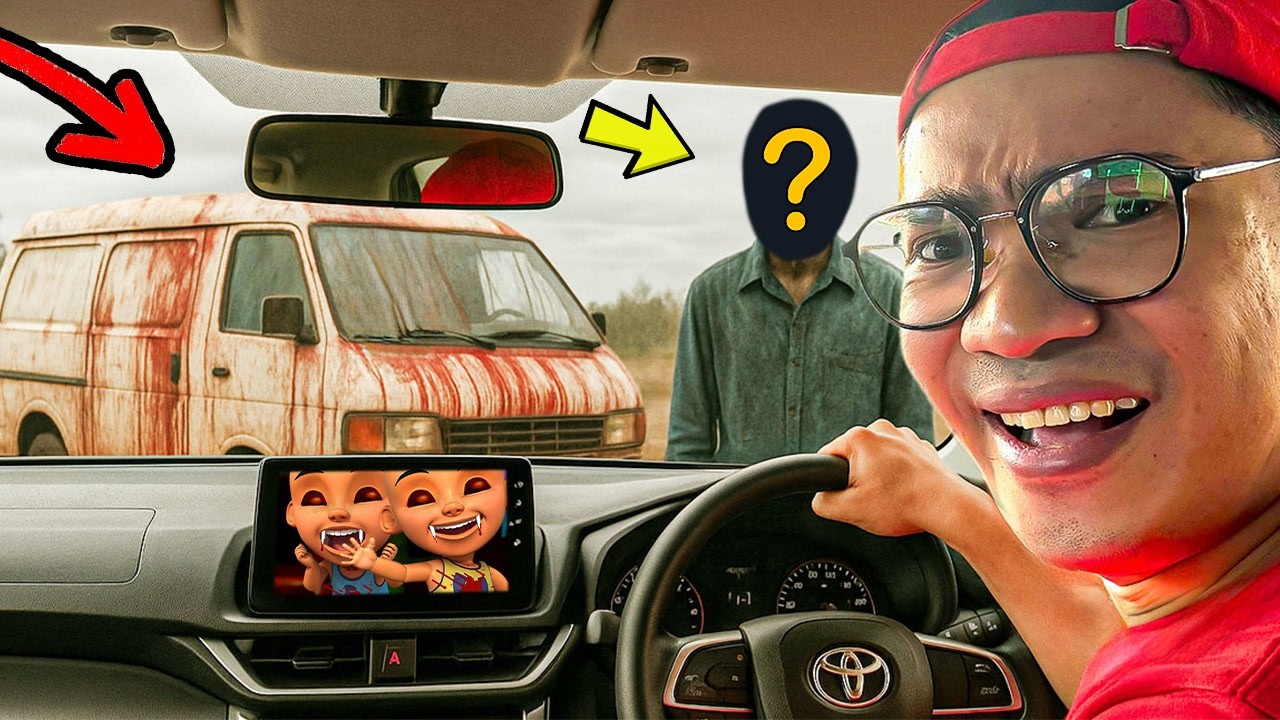 AKU MENGEJAR MOBIL VAN BERHANTU UPIN IPIN