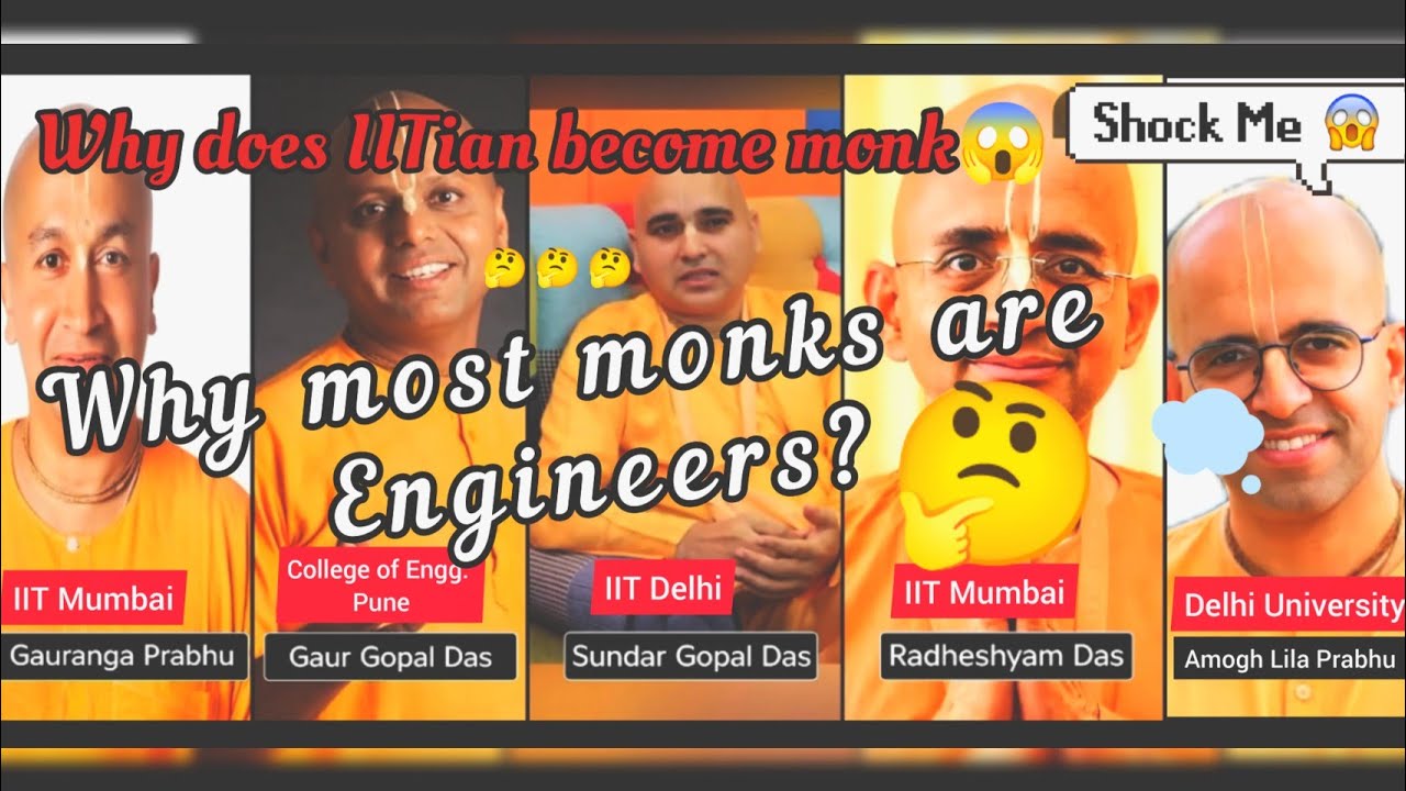 Why are most monks from engineering background?🤔|most sadhus are engineers why?😱 @MrVivekBindra