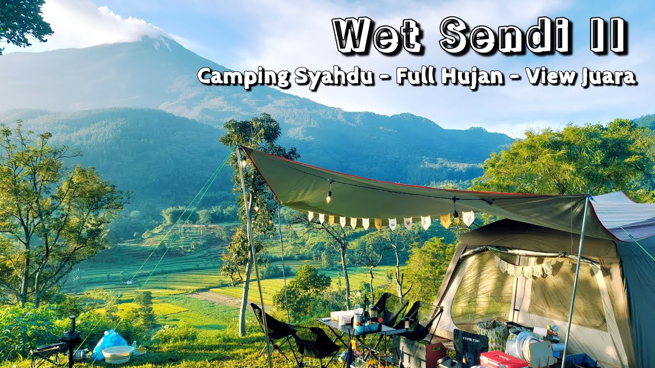 CAMPING WET SENDI 2 PACET | SUKA DUKA | CAMPING GROUND PACET MOJOKERTO | TERBARU | CAMPING HUJAN