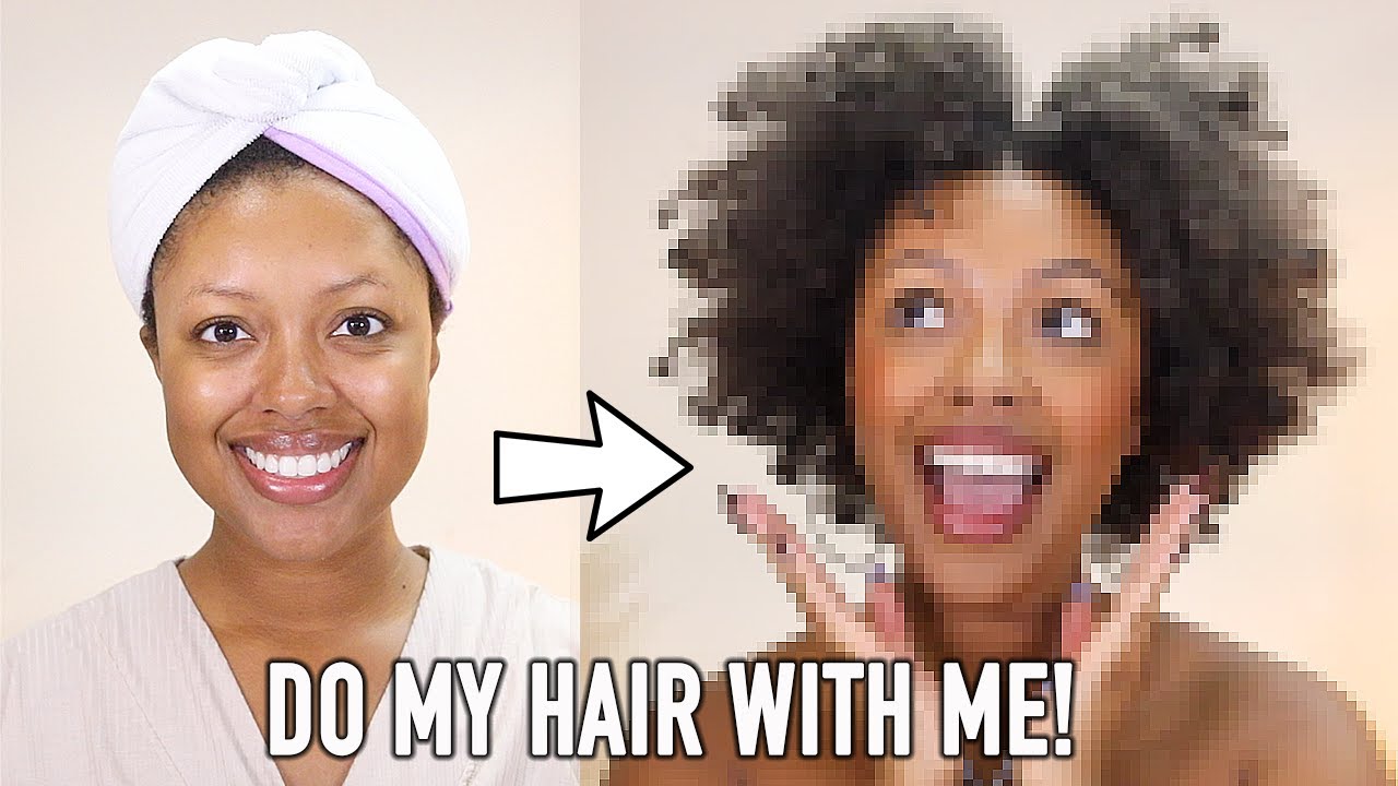 DO MY HAIR WITH ME + LIFE UPDATE!
