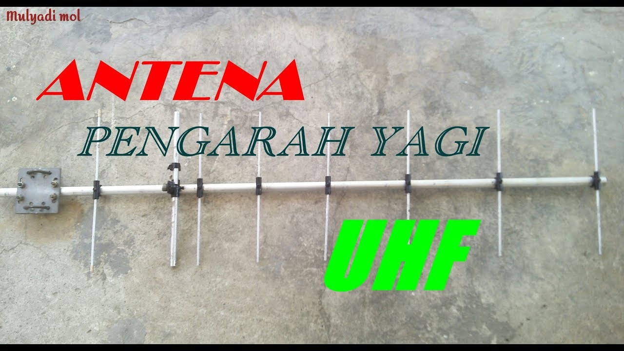 77.Antena Pengarah Yagi UHF