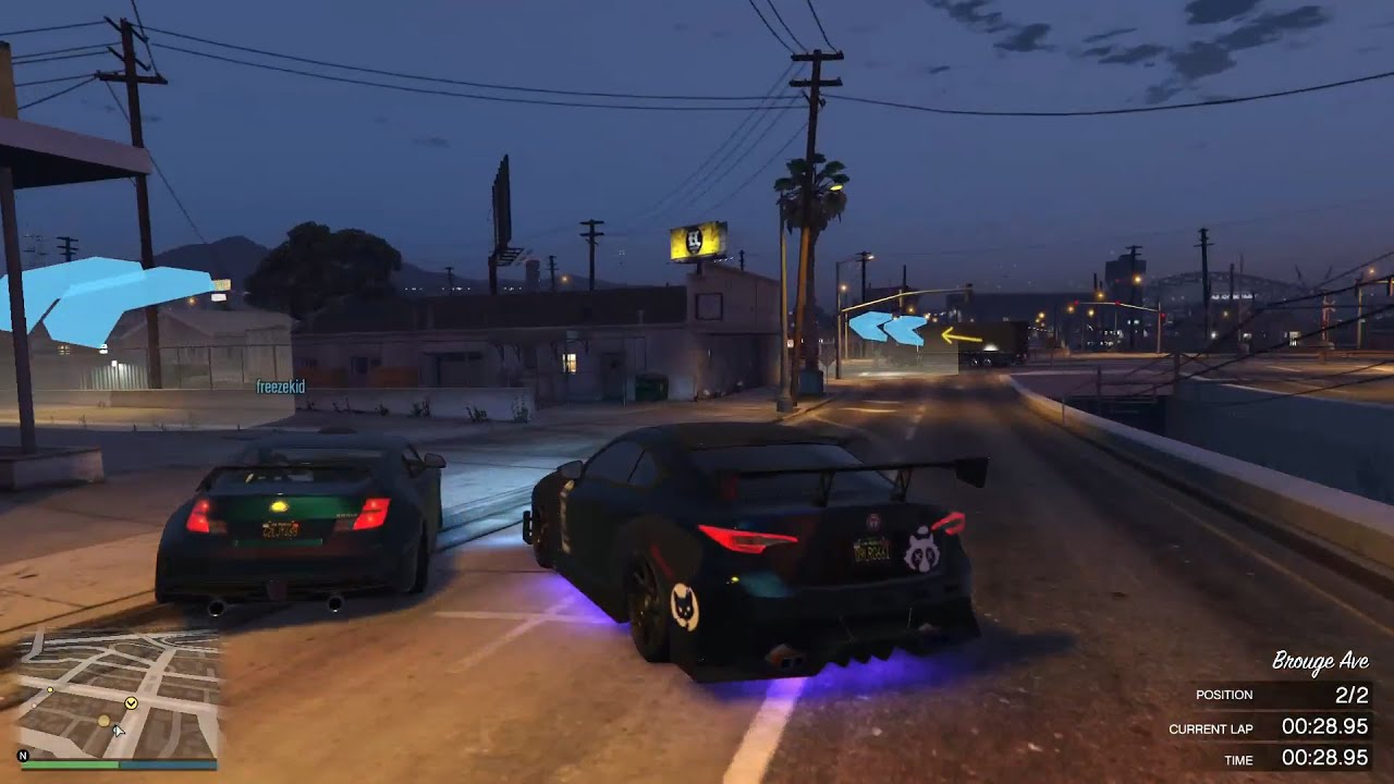 Emperor Vectre VS Annis Euros Street Race Battle | GTA Online