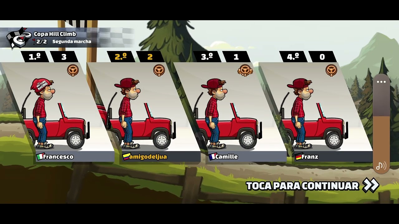 Empezando el juego saludos segodores