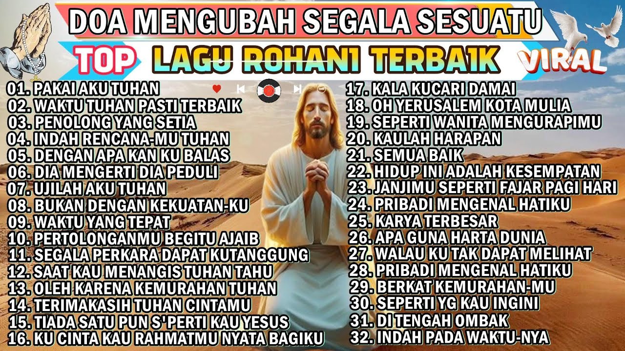 KUMPULAN LAGU ROHANI KRISTEN PALING POPULER 2025