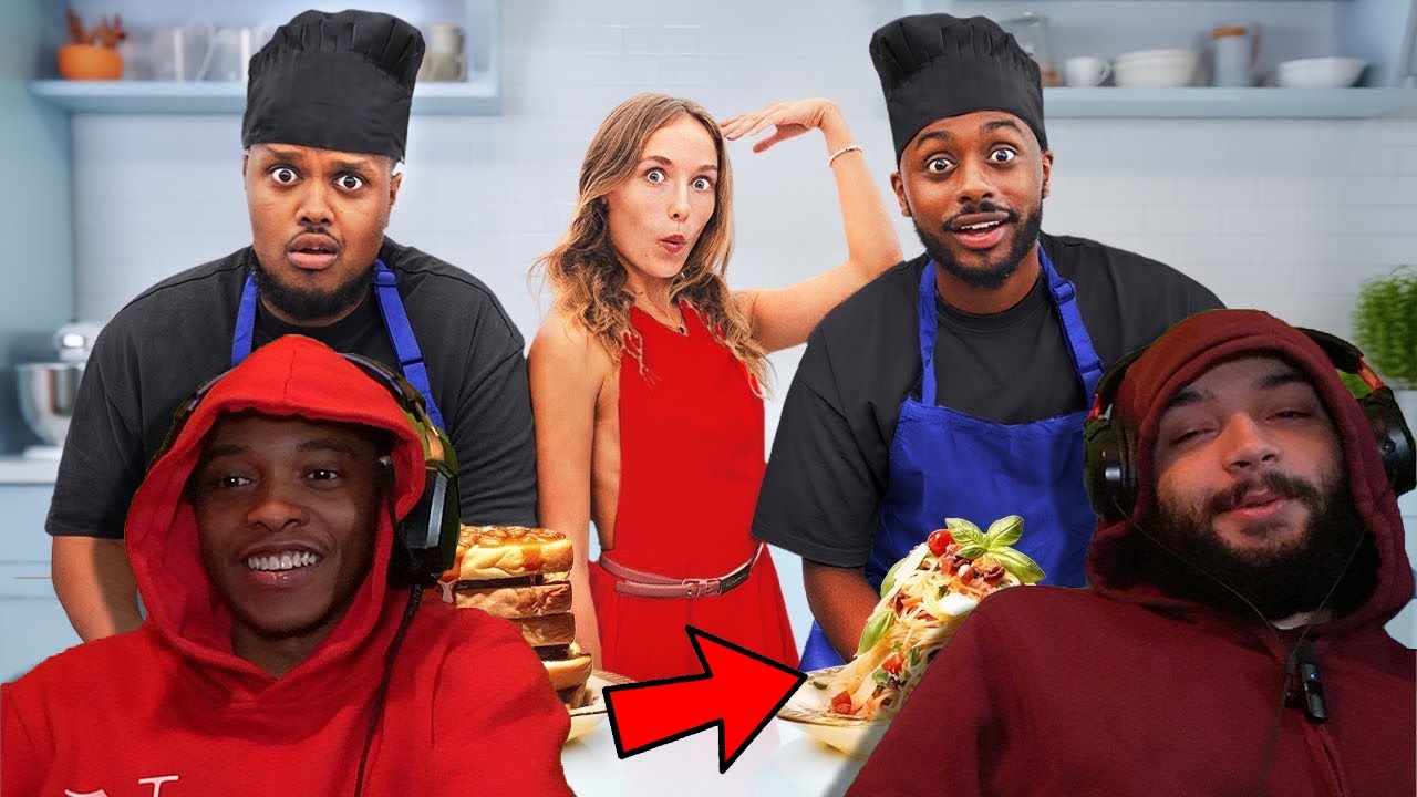 REACTING TO BETA SQUAD PICKING A DATE BASED ON THEIR COOKING (ITALIAN FOOD)